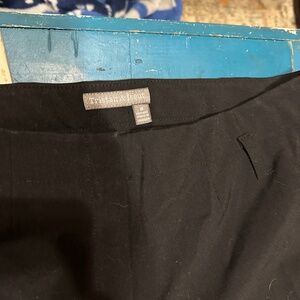 Wide leg black pants
